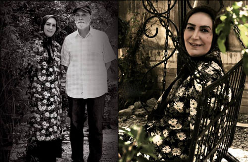 محمود پاک نیت و همسرش، زوج هنرمند شیرازی