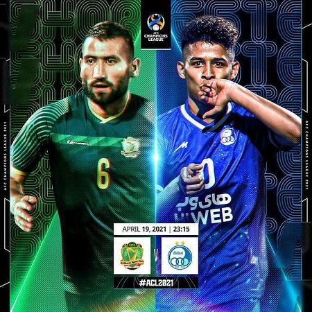 پوستر AFC برای دیدار امشب الشرطه - استقلال