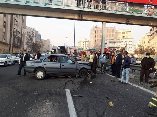 تصادف خونین ۲ خودرو در بزرگراه یادگار امام