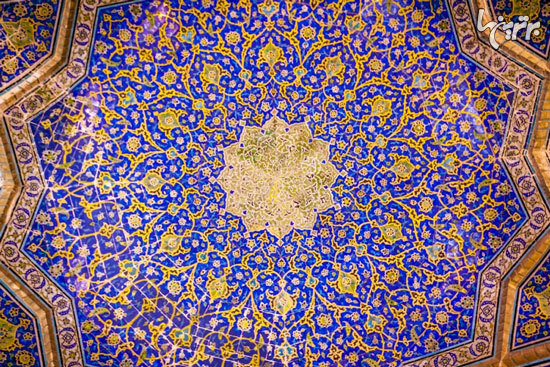 زیبایی متنوع سقف مساجد اصفهان