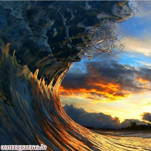 زیبایی هولناک امواج غول پیکر +عکس