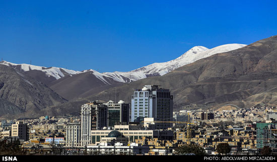 عکس: تهران هم کوه دارد...!