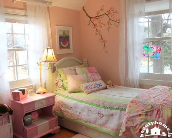 طراحی داخلی اتاق خواب برای دختر خانم‌های وسواسی