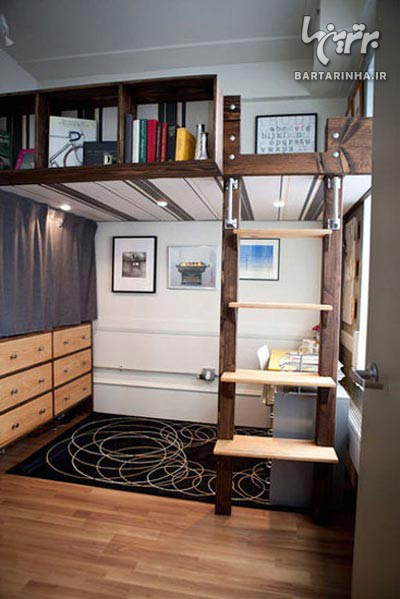 ایده های جدید برای اتاق های کوچک