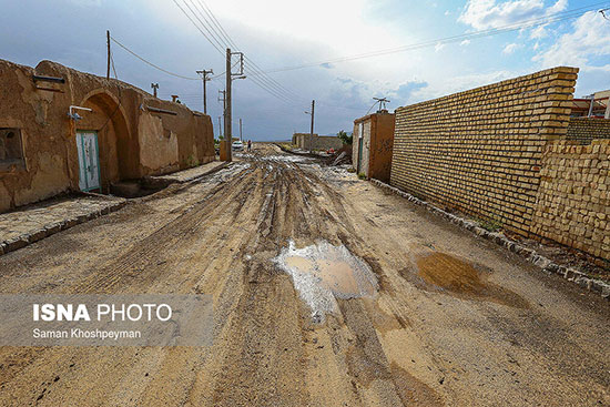 خسارت سیل در بخش کوهپایه شرق اصفهان