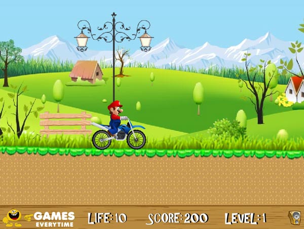 سوپر ماریو دوچرخه سوار!