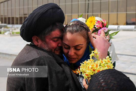 ورود نرگس کلباسی به ایران