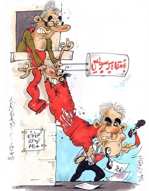 کاریکاتور: اختلاف برانکو و کی‌روش ادامه دارد!