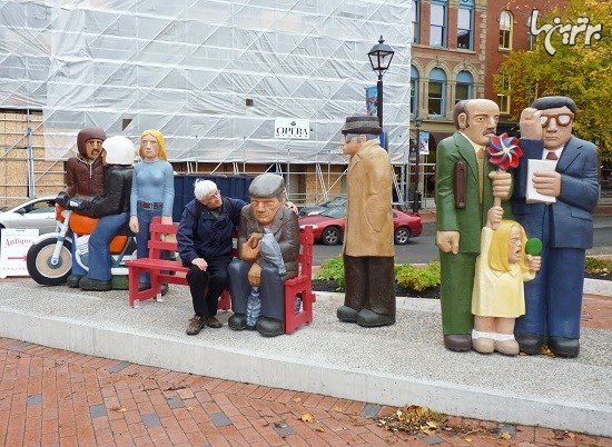 هنر و مجسمه های عمومی شهر سنت جان