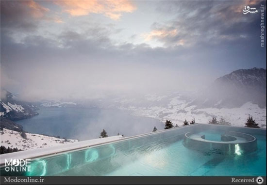 عکس: زیباترین استخرهای زمستانی دنیا