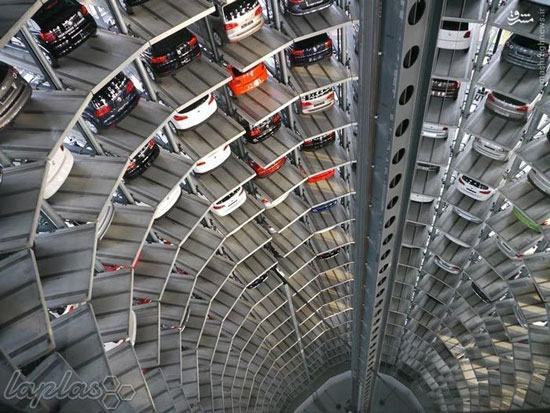 پیشرفته‌ترین پارکینگ طبقاتی دنیا +عکس
