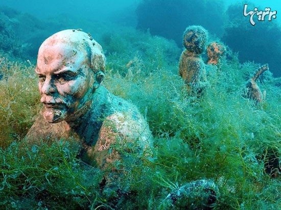 موزه ای دیدنی در زیر آب‌های کریمه +عکس