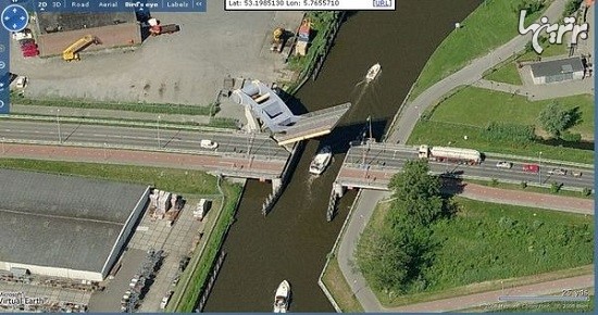 پل پرنده در هلند!
