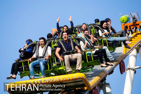 عکس: هیجان در پارک ارم تهران