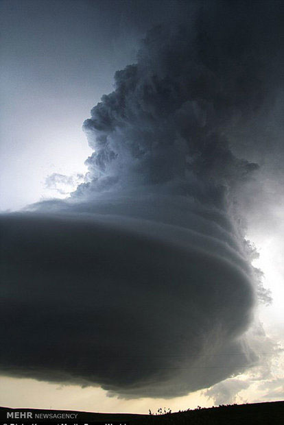 تصاویری زیبا از طوفان و گردباد در آمریکا‎