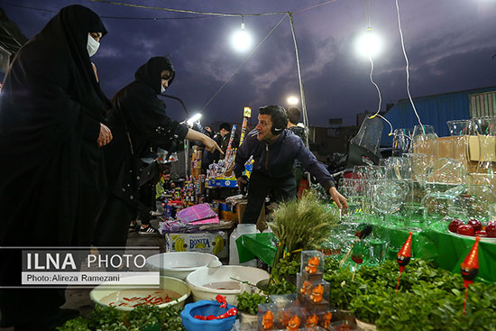 تصاویری از حال و هوای تهران در آستانه سال نو