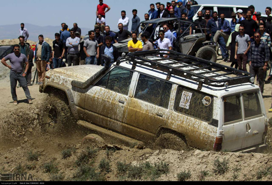 مسابقات اتومبیل رانی آفرود در همدان‎