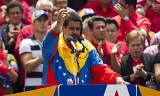 نیکلاس مادورو رئیس‌جمهور ونزوئلا شد