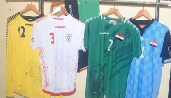 رنگ لباس‌های ایران و عراق مشخص شد
