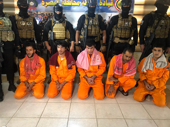بازداشت عواملِ داعش در میان معترضان عراقی