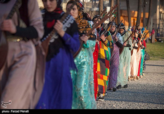 جشن جهانی نوروز در محوطه تاریخی طاقبستان
