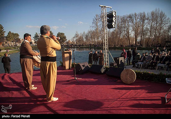 جشن جهانی نوروز در محوطه تاریخی طاقبستان
