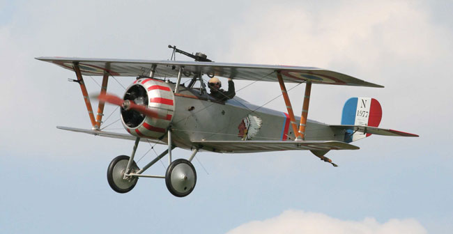 مهندسی تحسین‌برانگیز در هواپیمای جنگ جهانی اول