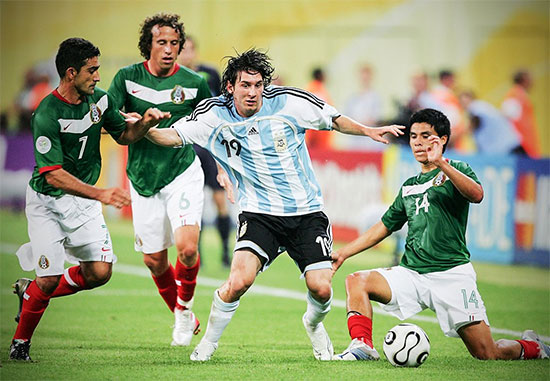 سالروز اولین بازی مسی در تیم ملی آرژانتین