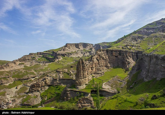 طبیعت ژئوپارک دومولی در اردبیل