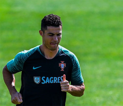 حضور رونالدو در اردوی تیم ملی پرتغال
