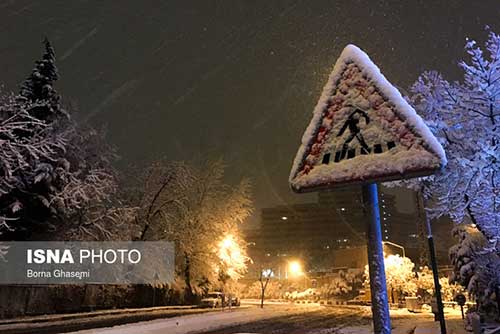آخر هفته کاملا زمستانی در راه ایران