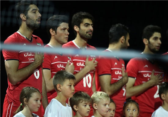 عکس: دومین برتری والیبالیست های ایران