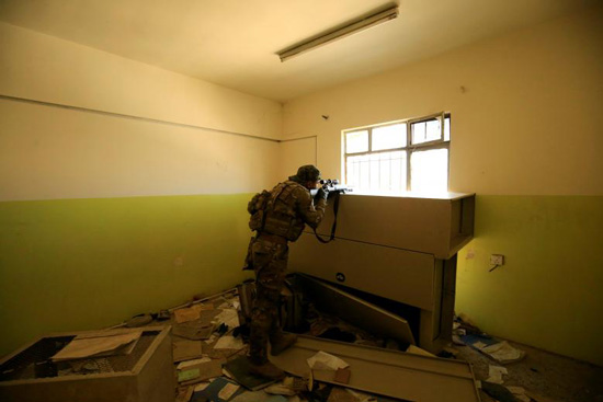 دوئل ارتش عراق و داعش‌ در جنگ تک‌ تیراندازها