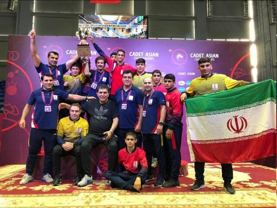 قهرمانی کشتی فرنگی نوجوانان ایران در آسیا