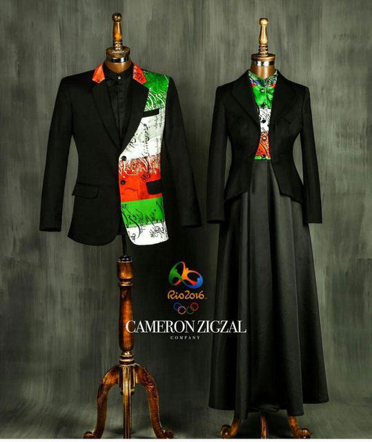 لباس رژه کاروان ایران در المپیک تغییر کرد