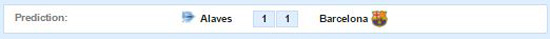 پیش بازی آلاوز - بارسلونا