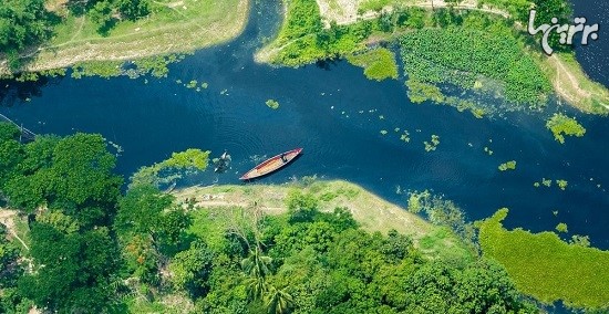 عکس های هوایی خیره کننده از کشور سبز بنگلادش