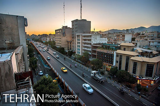 بازگشایی نیمه جنوبی پل کریمخان