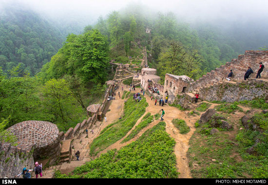 عکس: طبیعت قلعه رودخان در گیلان