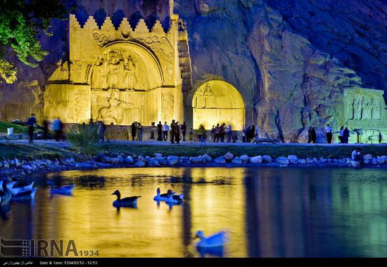 شب های طاق بستان +عکس