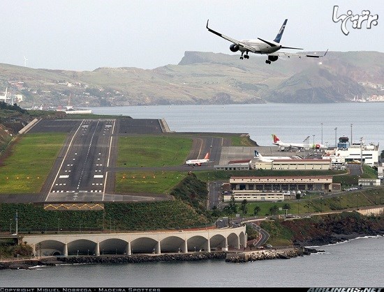 ساخت باند فرودگاه بین المللی مادیرا روی ستون