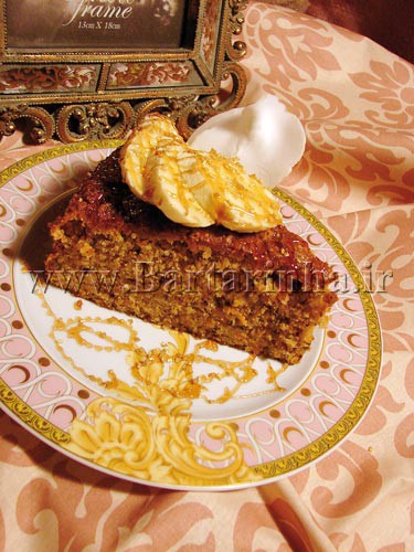 کیک موز، نارگیل