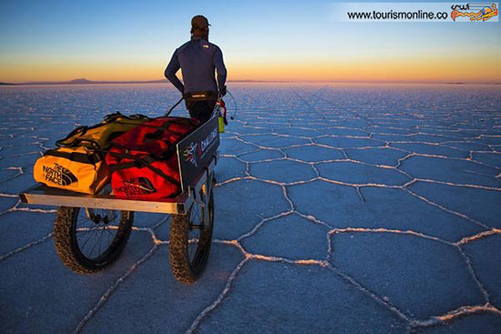 عکس: بزرگترین سطح نمکی دنیا