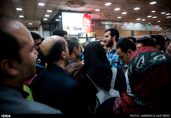 عکس: استقبال از شمشیر باز ایرانی در تهران