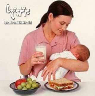 تاثیر تغذیه مادر بر شیردهی به نوزاد