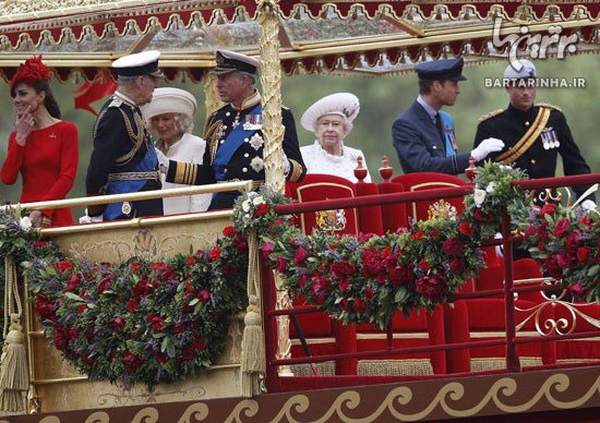 مراسم جشن سلطنتی ملکه انگلستان/عکس