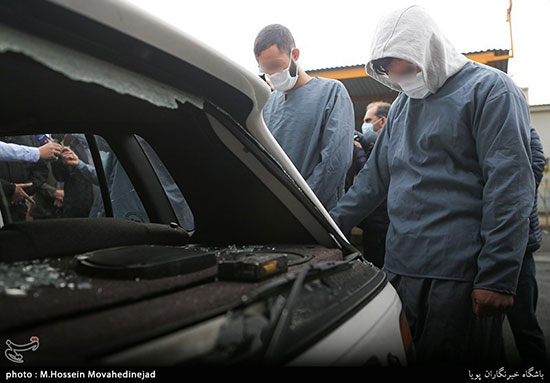 تصاویری از دستگیری زورگیران آزادراه تهران - شمال