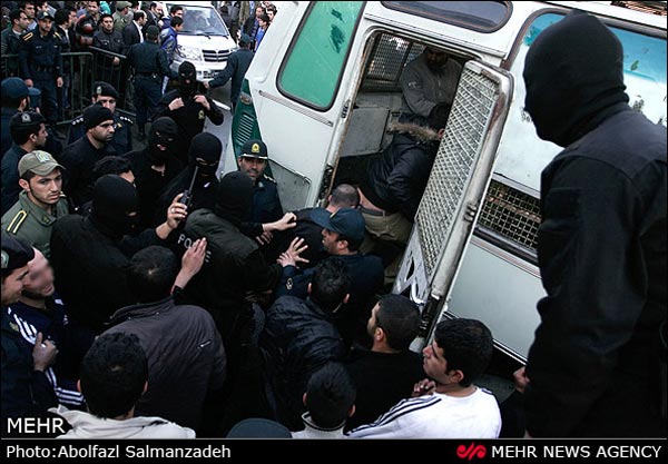 گزارش تصویری: بازداشت اراذل تهران
