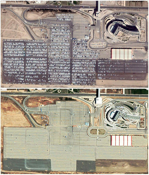 ‏پارکینگ فرودگاه امام، قبل و بعد از کرونا
