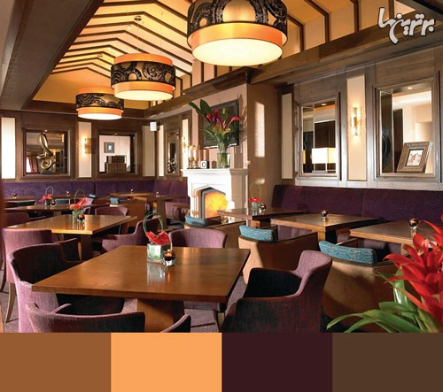 طراحی رستوران اشتهاآور با این رنگ ها!